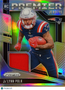 2024 Panini Prizm Premier Jerseys Ja'Lynn Polk #PJ-JPK Silver Jersey Patch RC