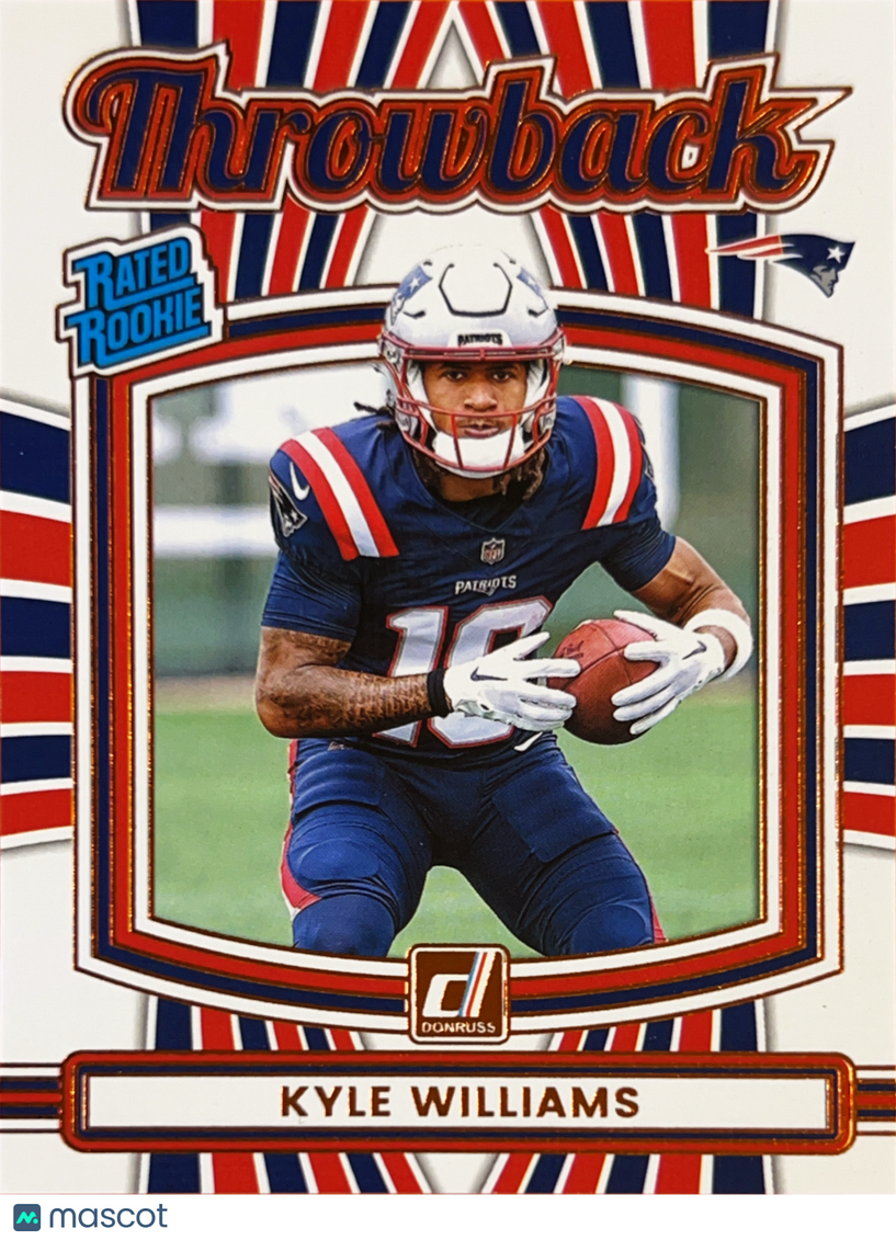 2025 Panini Donruss Throwback Kyle Williams #48