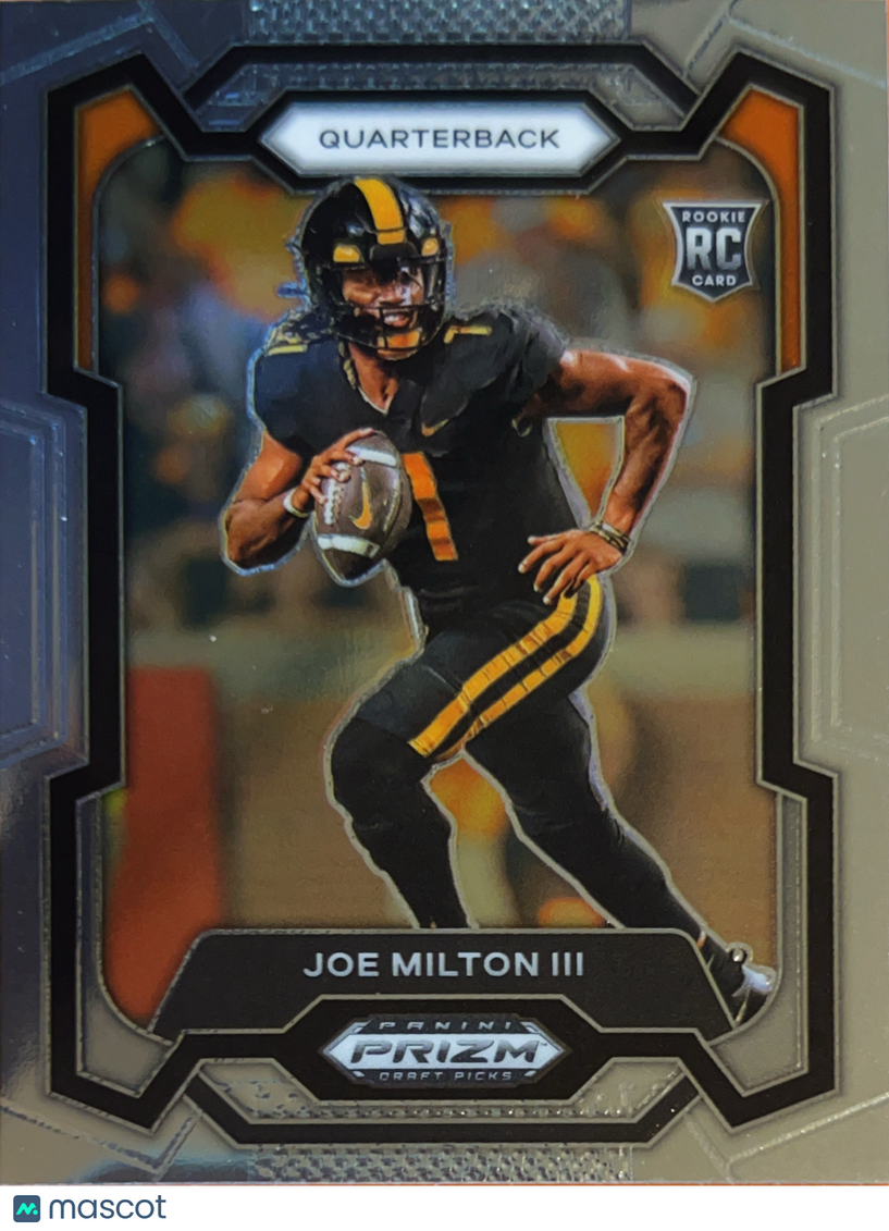 2024 Panini Prizm Draft Picks Joe Milton III #157 RC