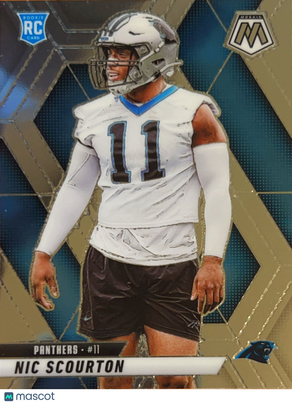 2025 Panini Mosaic Nic Scourton #391 RC