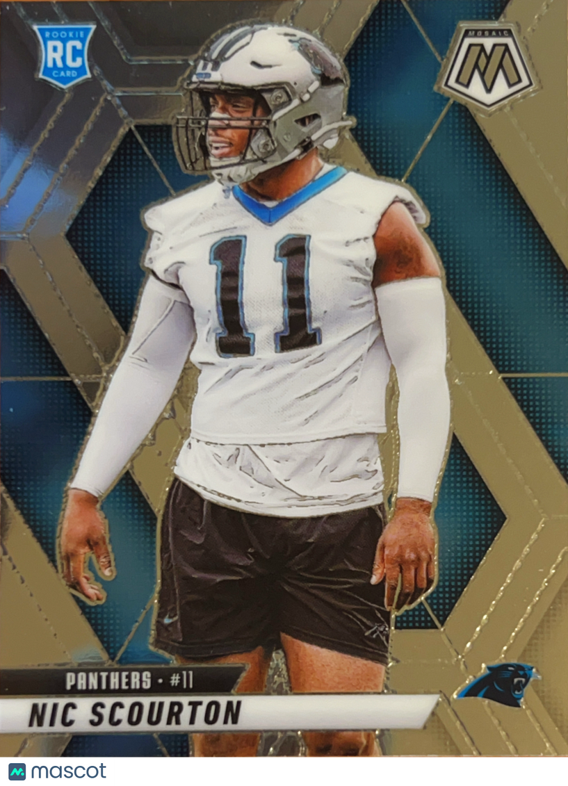 2025 Panini Mosaic Nic Scourton #391 RC