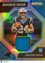 2024 Panini Prizm Rookie Gear Jonathon Brooks #RG-JBS Silver RC Memorabilia
