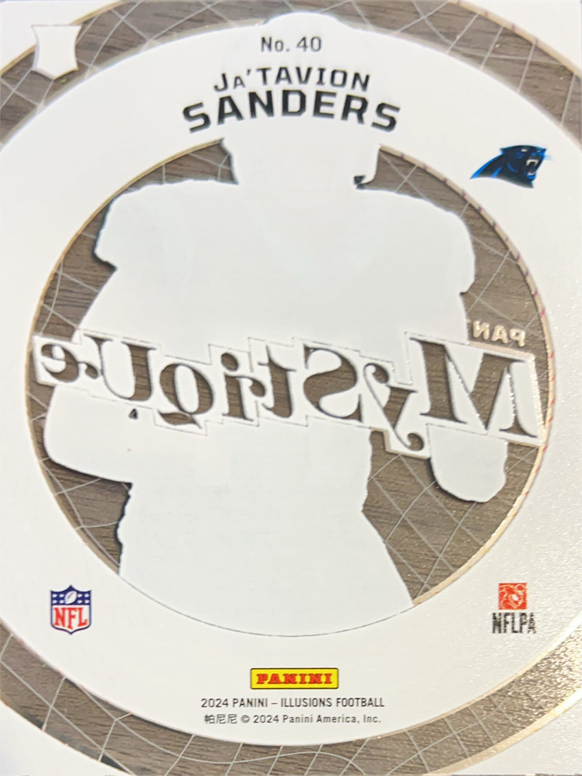 2024 Panini Illusions Mystique Ja'Tavion Sanders #40 RC