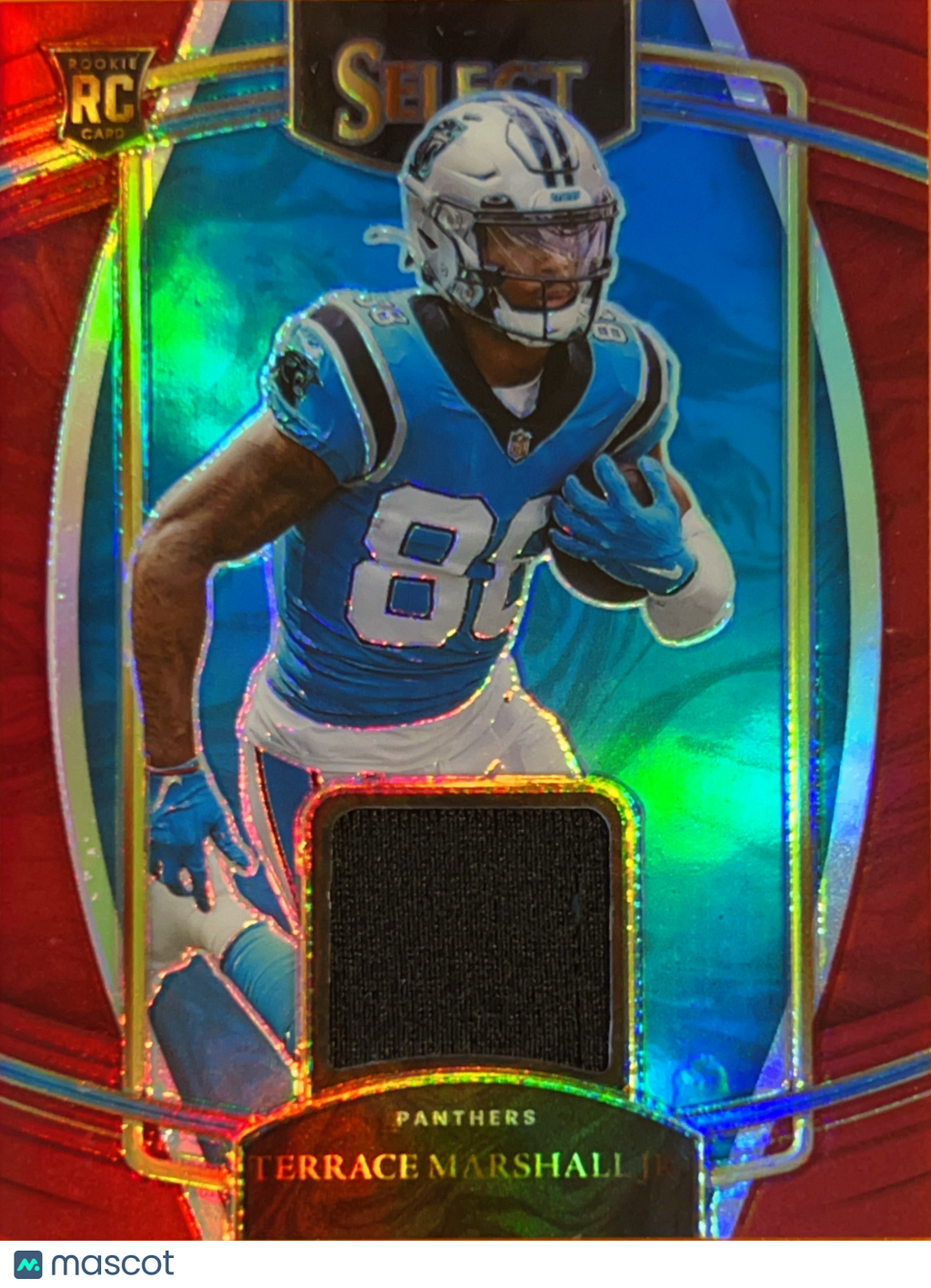 2022 Panini Select Prizm Terrace Marshall Jr. #RSW-TMA Red RC Memorabilia