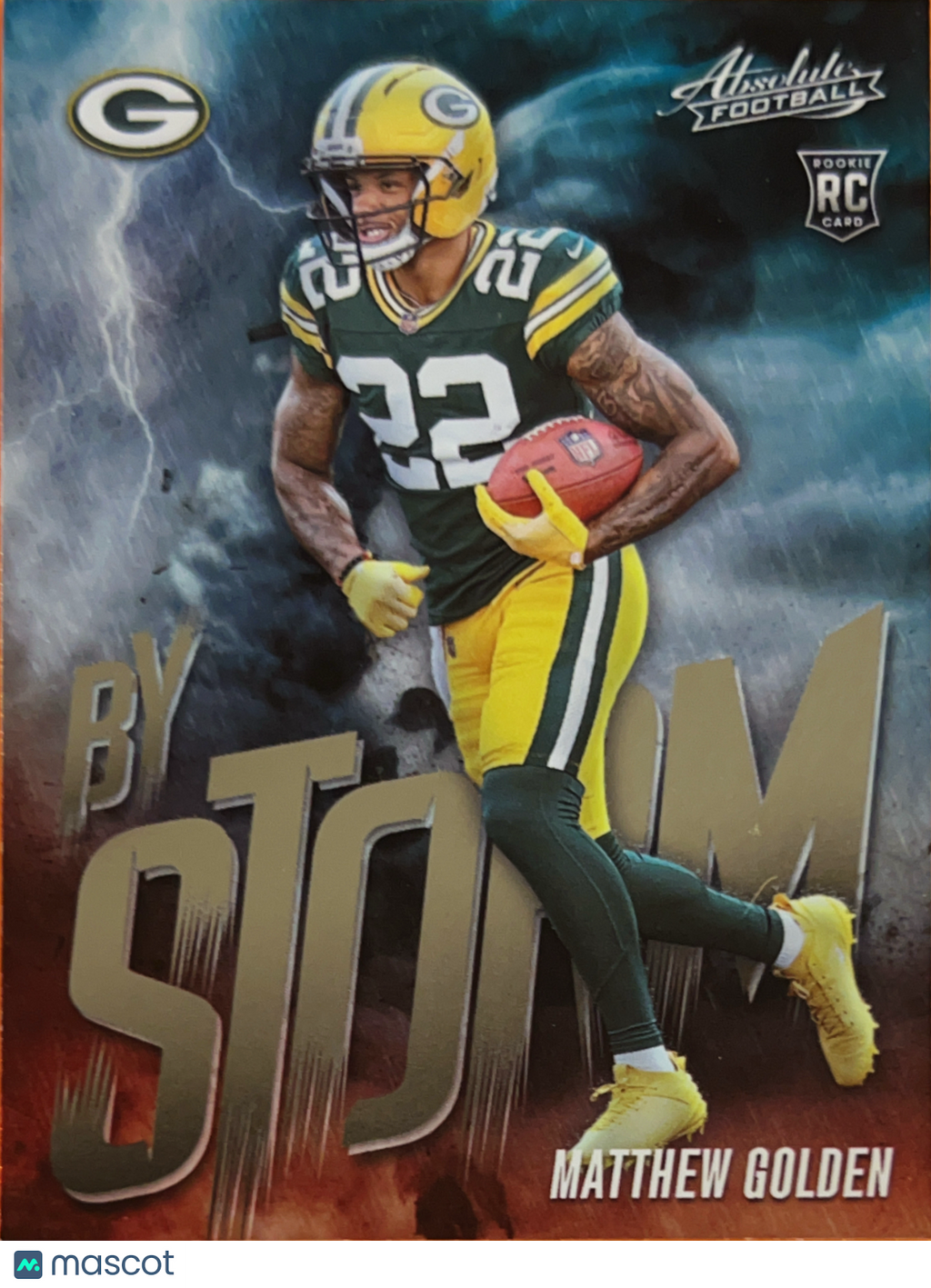 2025 Panini Absolute Football By Storm Matthew Golden #11 RC