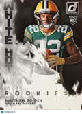 2025 Panini Donruss White Hot Rookies Matthew Golden #WHR-MTG RC