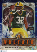2025 Topps Resurgence Voltaic MarShawn Lloyd #V-20 Blue Sparkle /275 RC