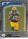 2024 Panini Donruss Optic MarShawn Lloyd #275 Stars Prizm