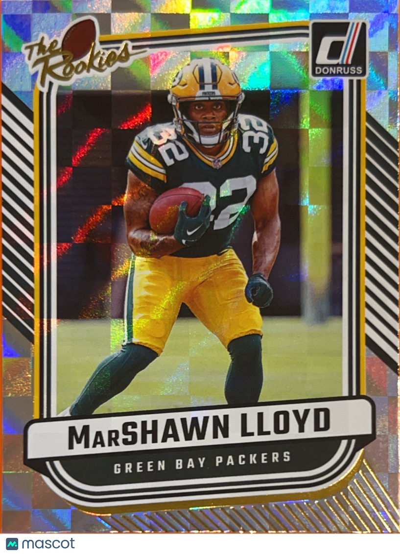 2024 Donruss The Rookies MarShawn Lloyd #TR-13 Mosaic
