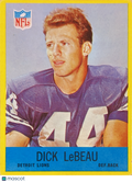 1967 Philadelphia Dick LeBeau #66