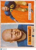 1957 Topps Dave Hanner #21