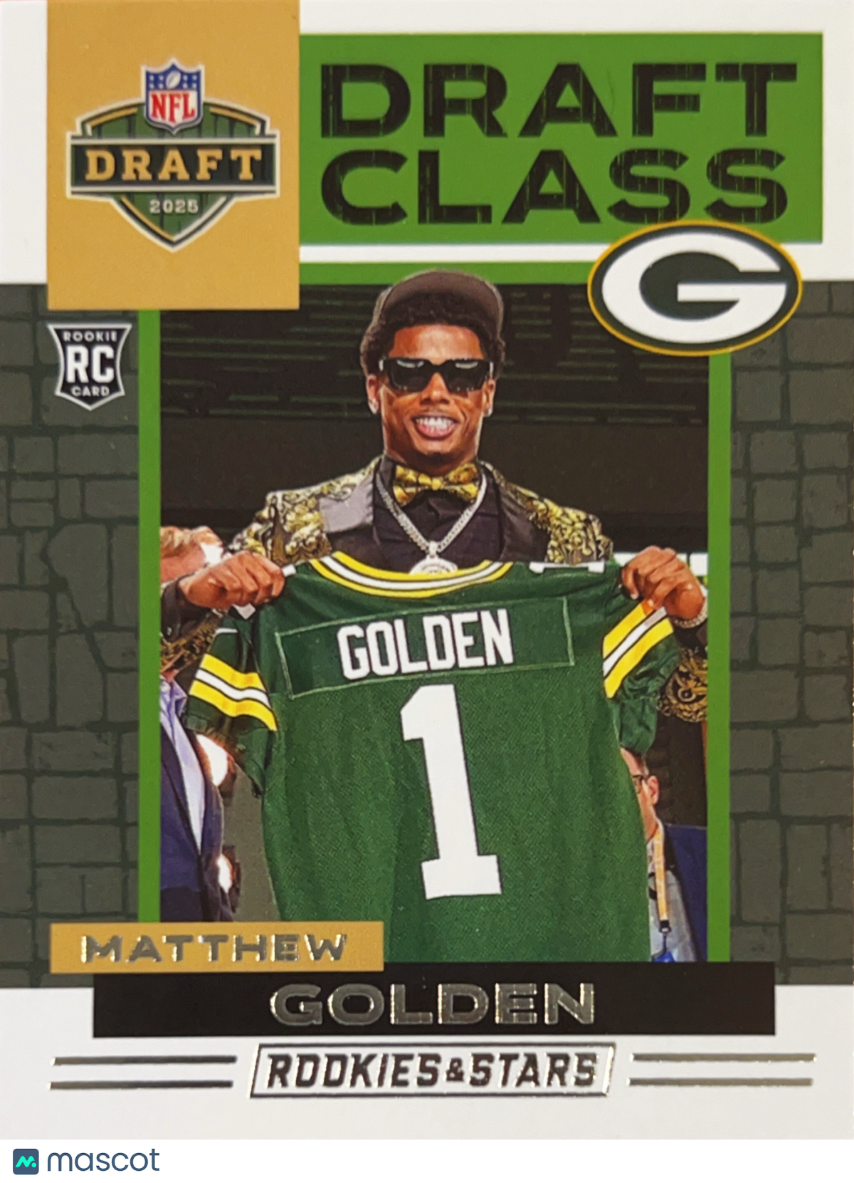 2025 Panini Rookies & Stars Draft Class Matthew Golden #5 RC
