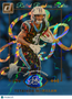 2025 Panini Donruss Rated Rookies Retro Tetairoa McMillan #3 Blue Prizm