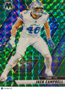 2025 Panini Mosaic Football Jack Campbell #147 Green Prizm