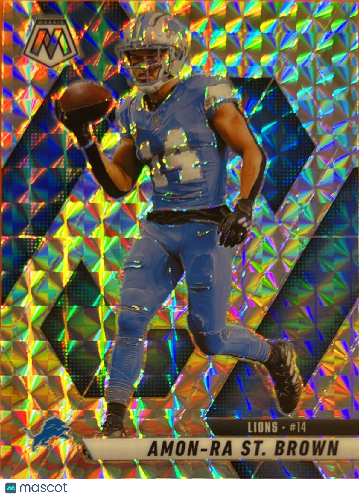 2025 Panini Mosaic Prizm Amon-Ra St. Brown #2