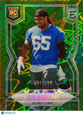 2025 Panini Donruss Elite Football Tate Ratledge #141 Green /999 RC