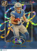 2025 Panini Donruss Rated Rookies Retro Isaac TeSlaa #6 Blue Holo