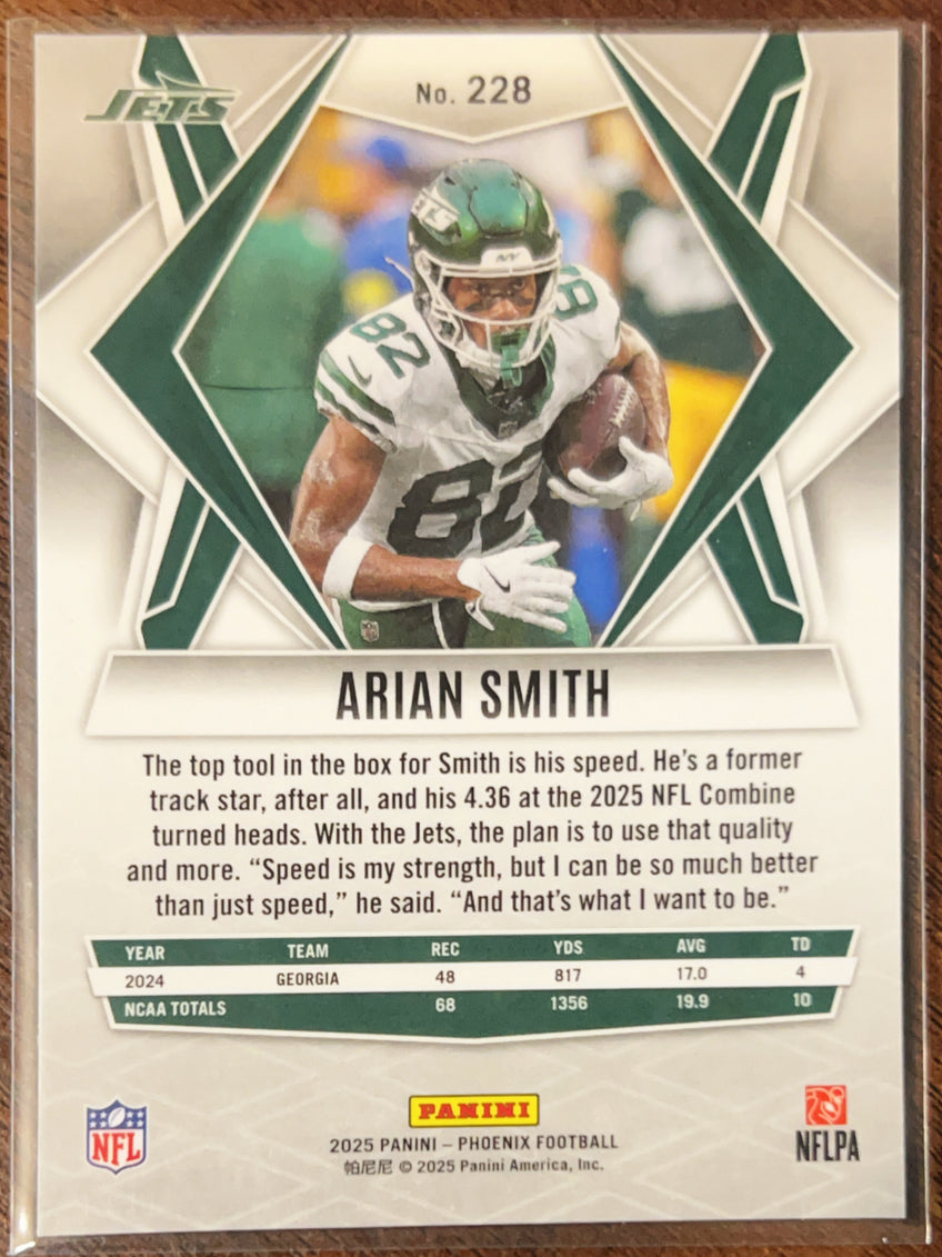 2025 Panini Phoenix Arian Smith #228 RC