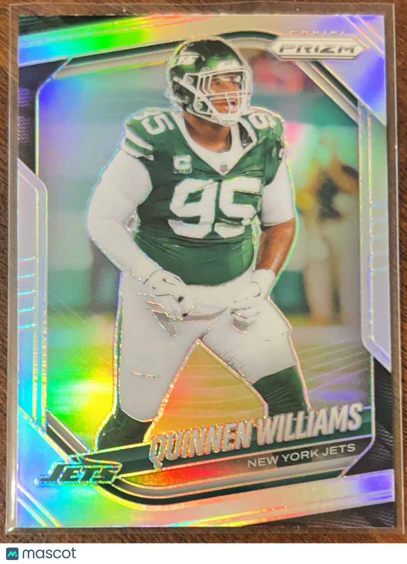 2025 Panini Prizm Football Quinnen Williams #292 Silver