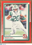 2025 Panini Donruss Breece Hall #292 Red Press Proof