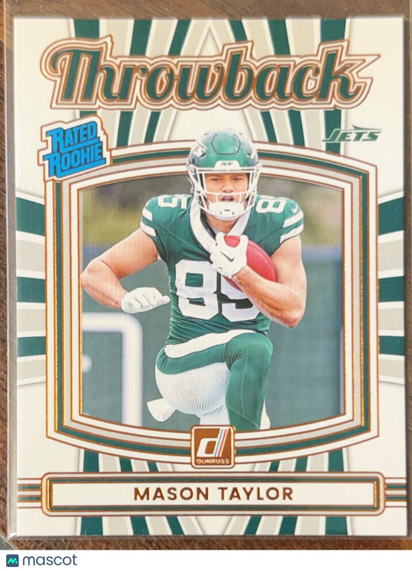 2025 Panini Donruss Throwback Mason Taylor #28