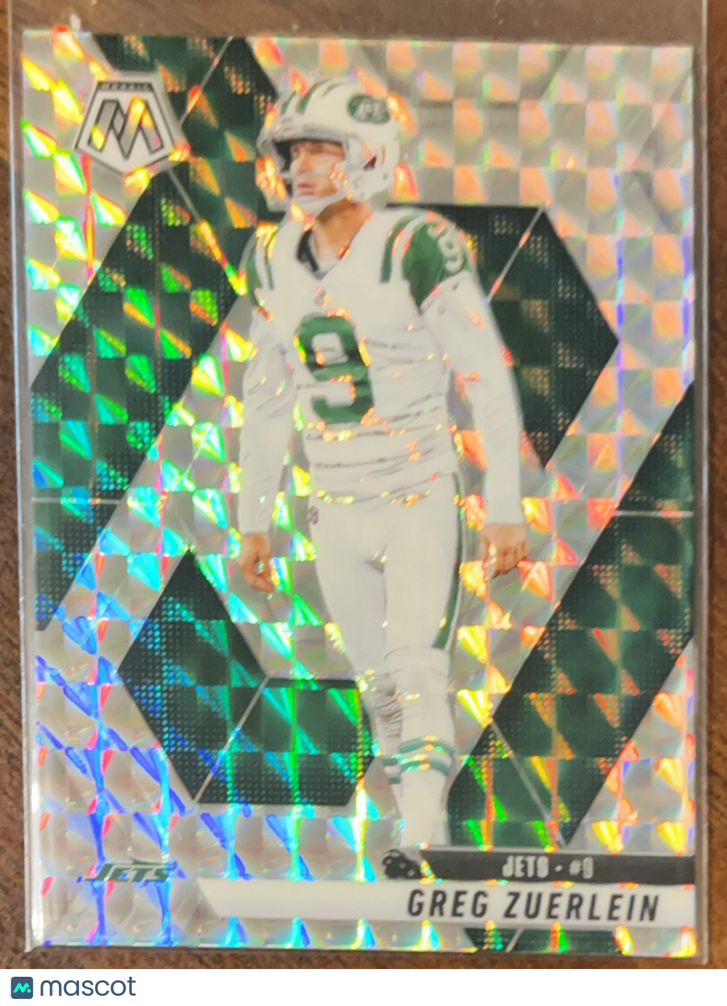 2025 Panini Prizm Mosaic Greg Zuerlein #191 Silver