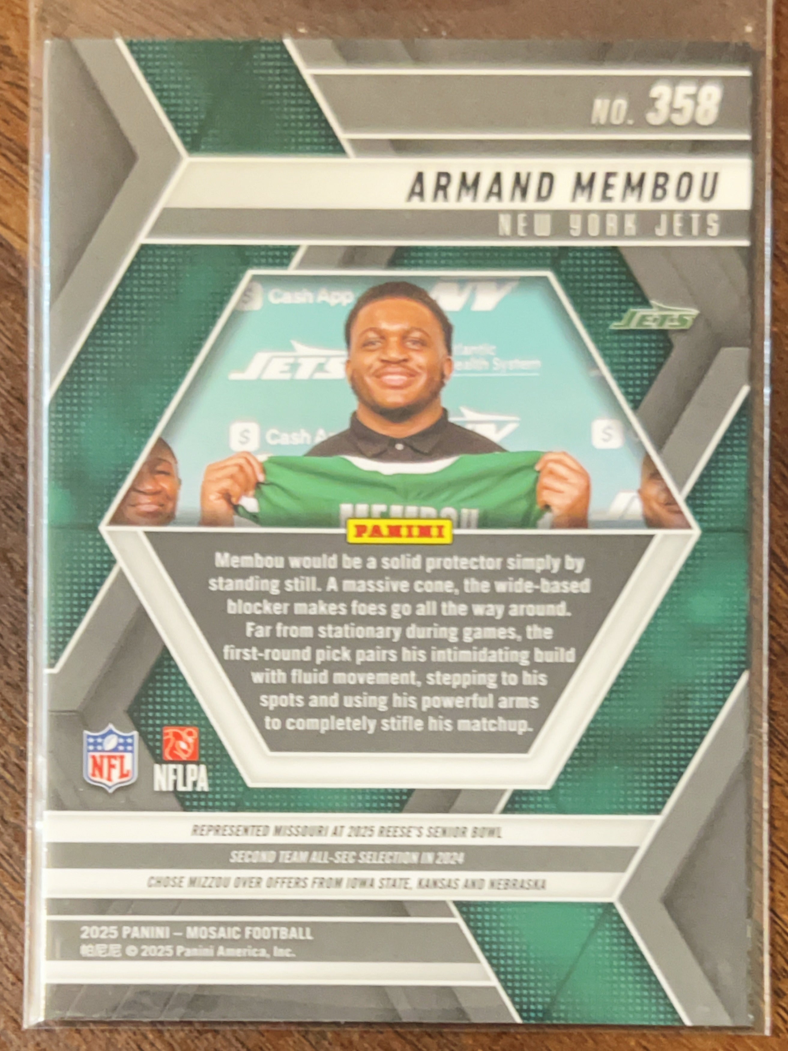 2025 Panini Mosaic Armand Membou #358 RC