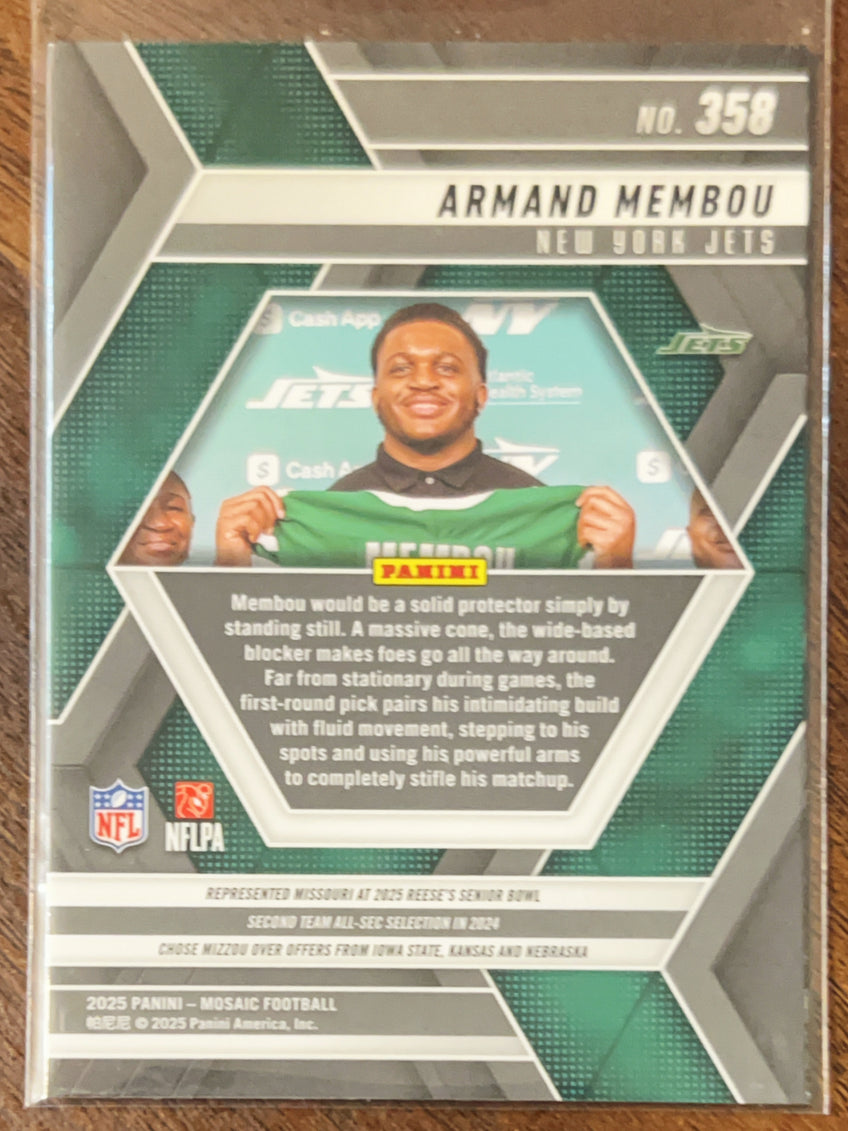 2025 Panini Mosaic Armand Membou #358 RC
