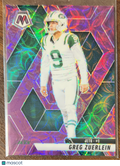 2025 Panini Mosaic Prizm Greg Zuerlein #191 Purple Scope