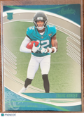 2025 Panini Absolute Football Travis Hunter #186 Green Color Match RC