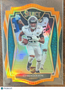 2021 Panini Select Premier Level CJ Henderson #189 Orange Prizm Die-Cut RC