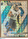 2025 Panini Mosaic Football Brian Thomas Jr. #256 Silver Prizm