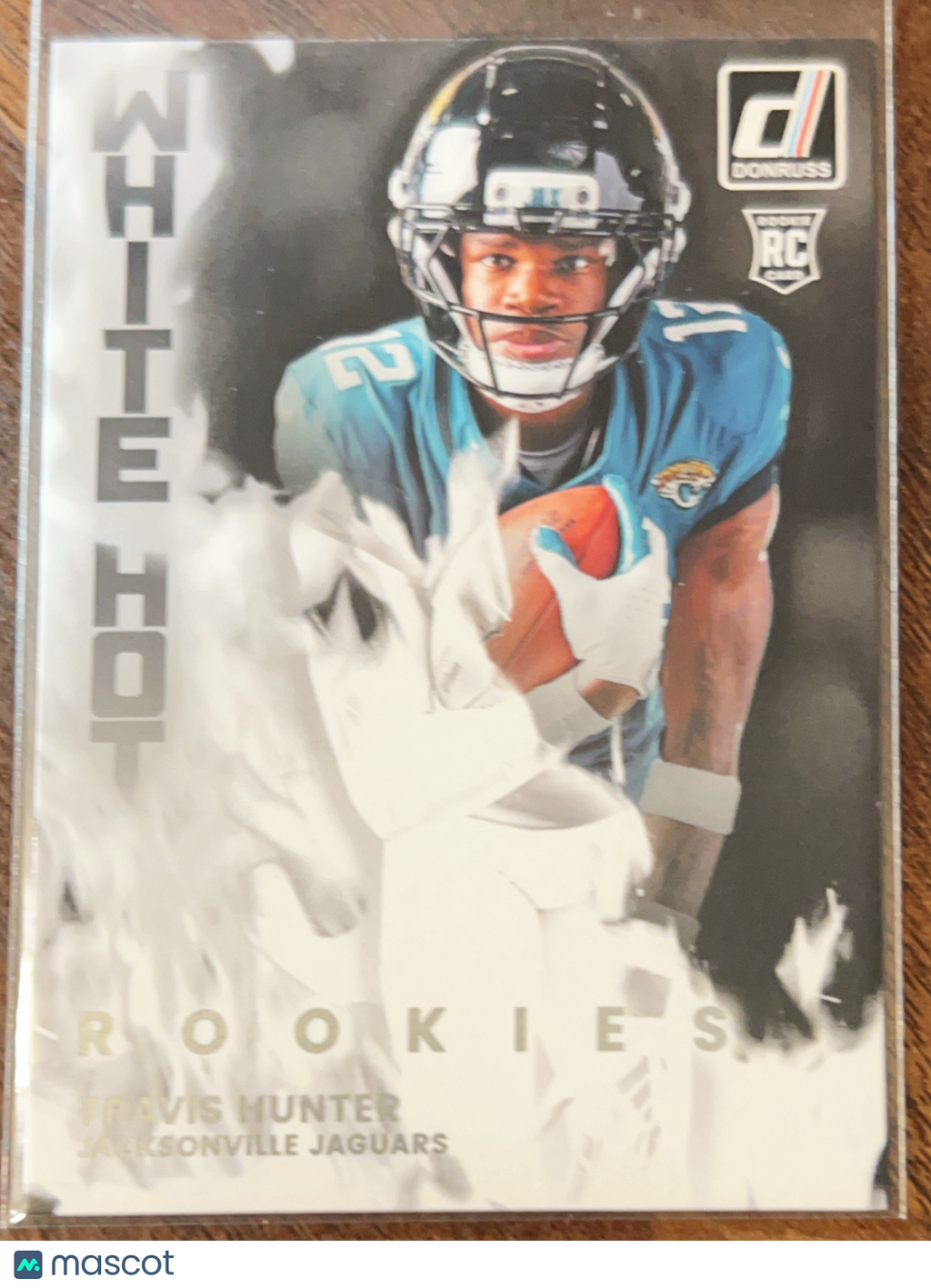 2025 Panini Donruss White Hot Rookies Travis Hunter #WHR-TVH RC