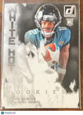 2025 Panini Donruss White Hot Rookies Travis Hunter #WHR-TVH RC