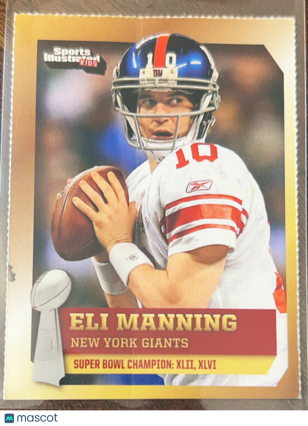 2012 Sports Illustrated Kids Eli Manning #484