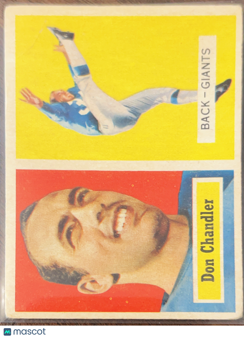 1957 Topps Don Chandler #23