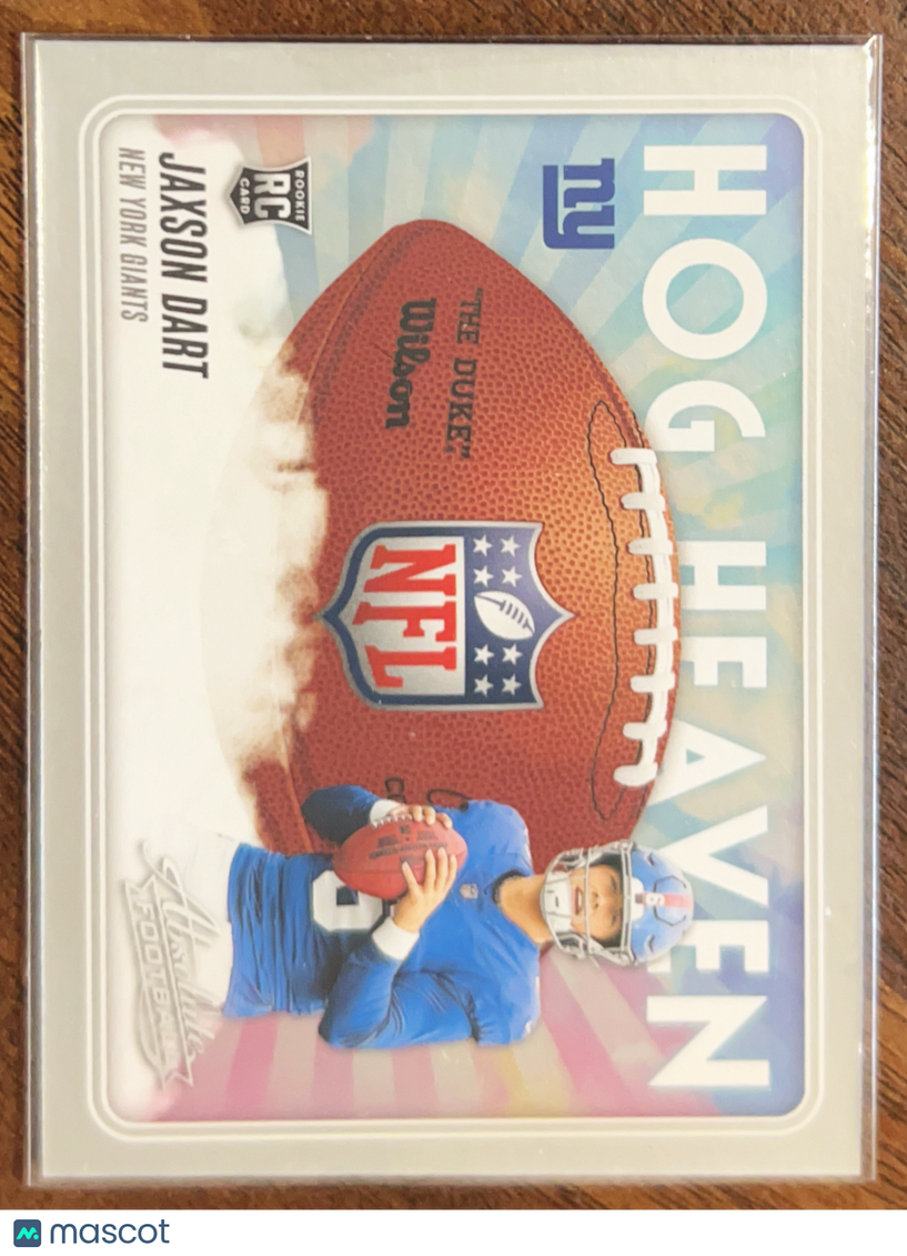 2025 Panini Absolute Hog Heaven Jaxson Dart #HH-JDT RC
