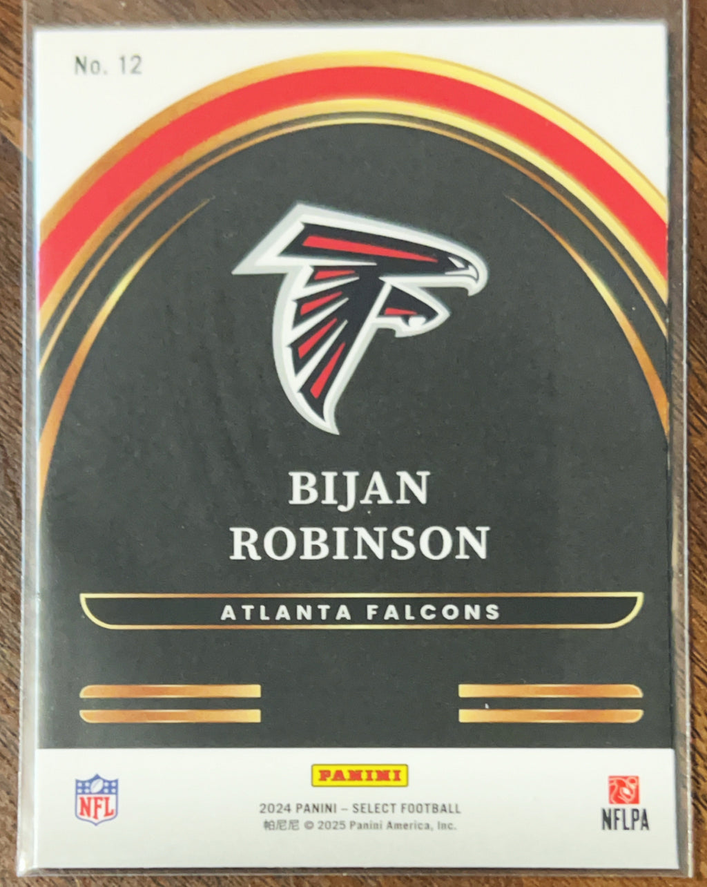 2025 Panini Select Future Bijan Robinson #12