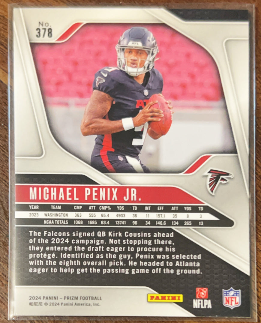 2024 Panini Prizm Michael Penix Jr. #378 RC
