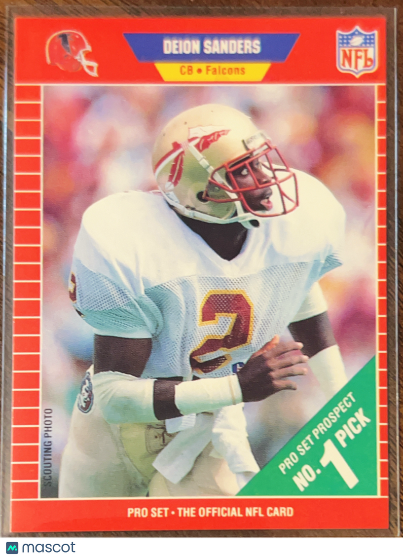 1989 Pro Set Deion Sanders #486