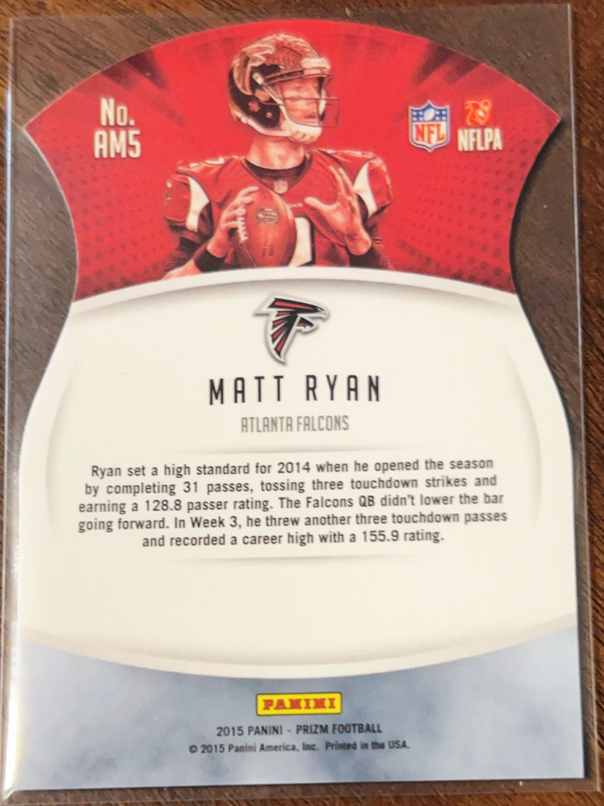 2015 Panini Prizm Air Marshals Matt Ryan #AM5 Silver