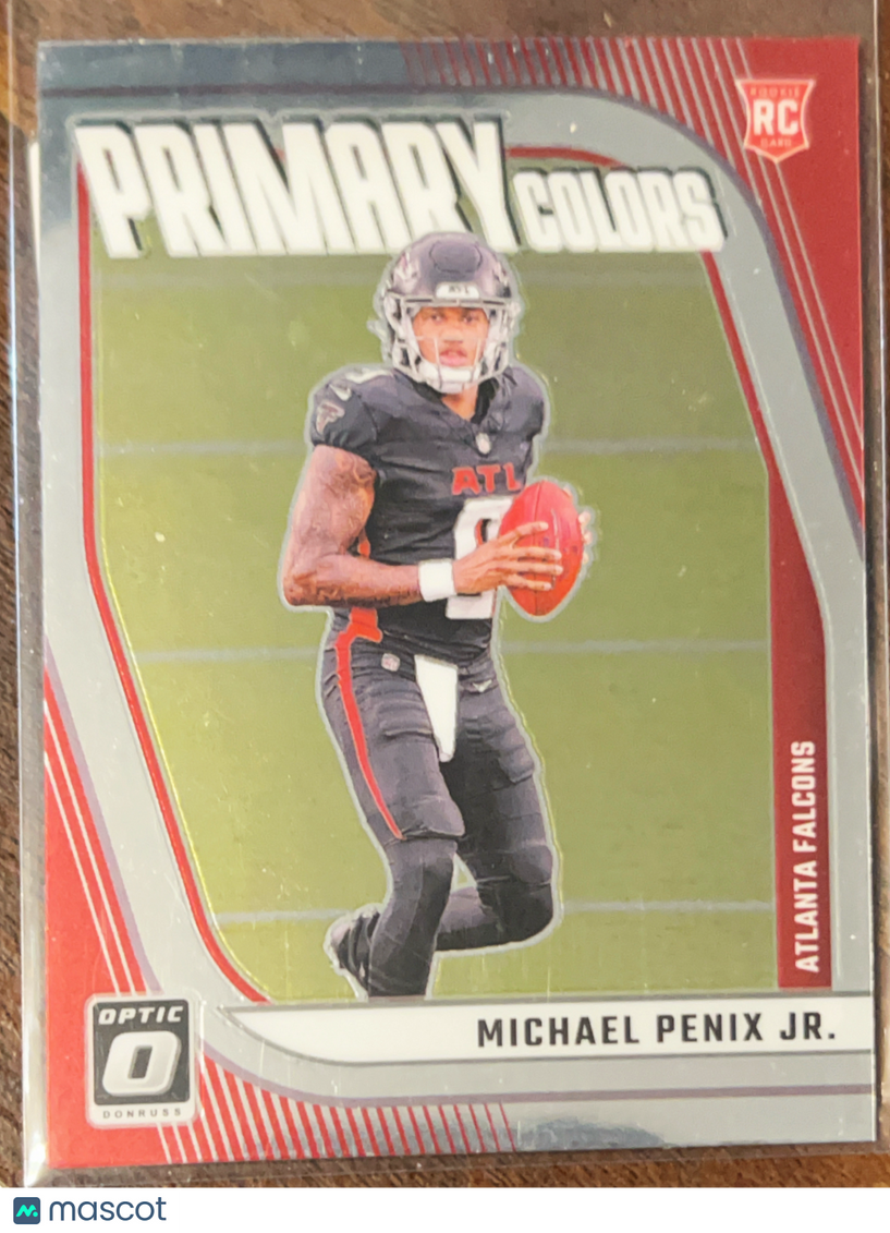 2024 Panini Donruss Optic Primary Colors Michael Penix Jr. #17 RC