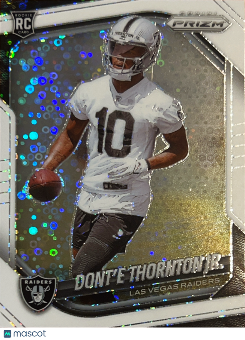 2025 Panini Prizm Dont'e Thornton Jr. #369 White Disco RC