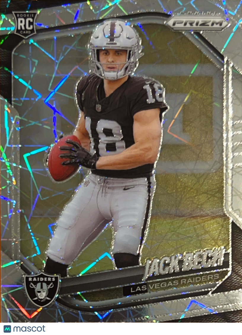 2025 Panini Prizm Jack Bech #346 Lazer RC