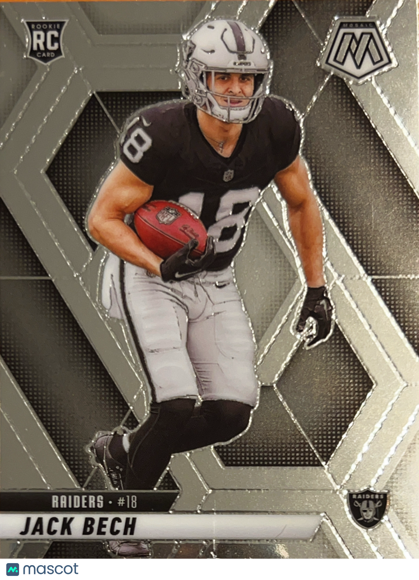 2025 Panini Mosaic Jack Bech #349 RC