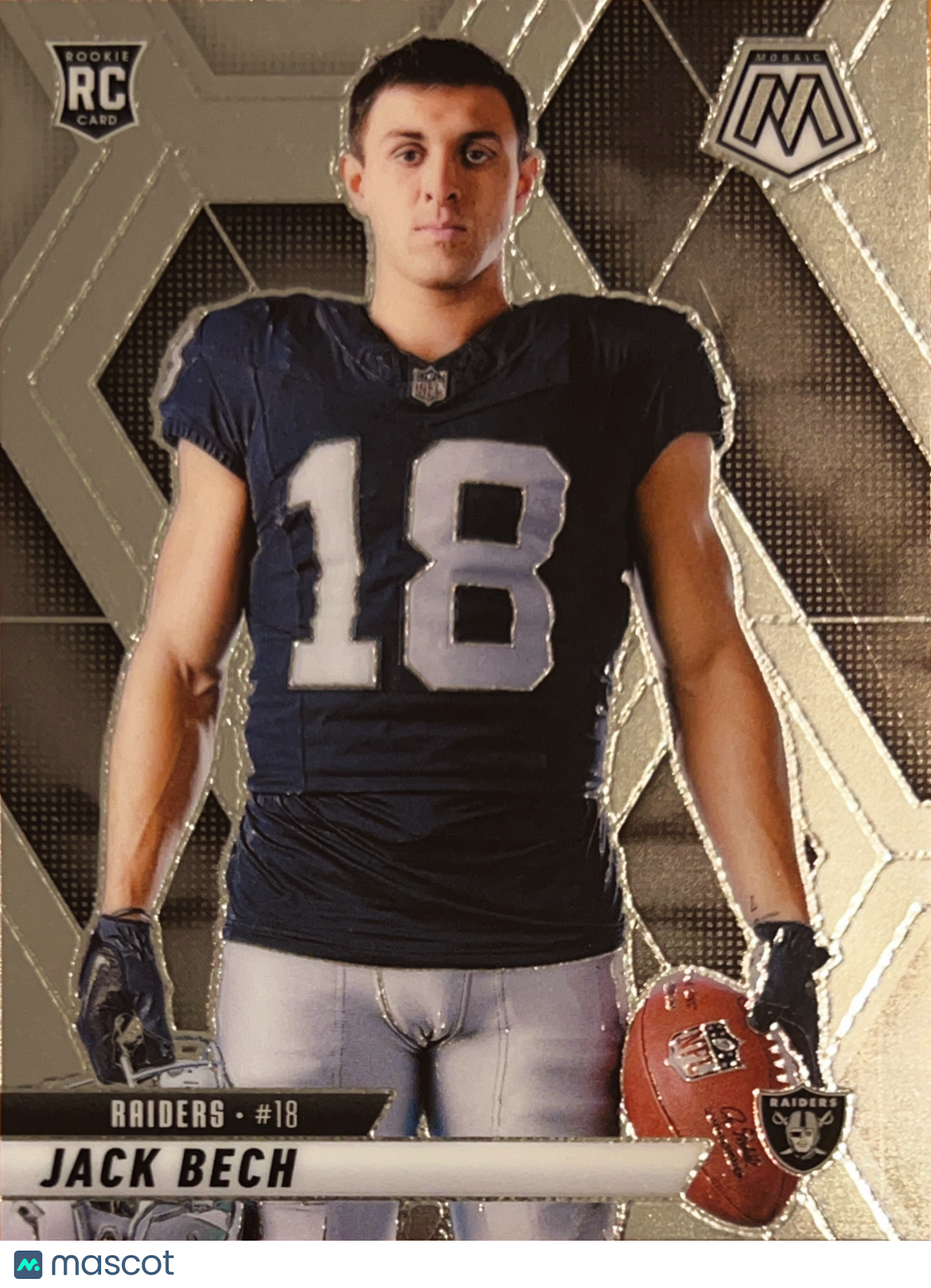 2025 Panini Mosaic Jack Bech #280 RC