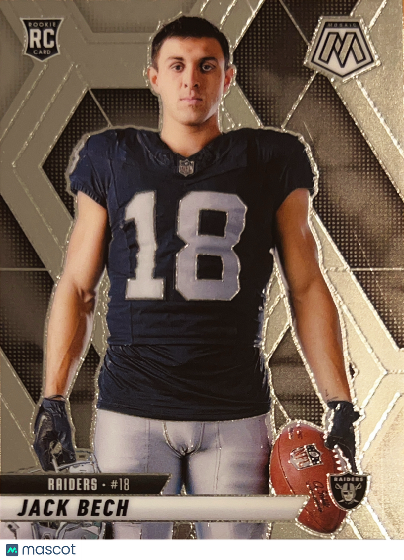 2025 Panini Mosaic Jack Bech #280 RC