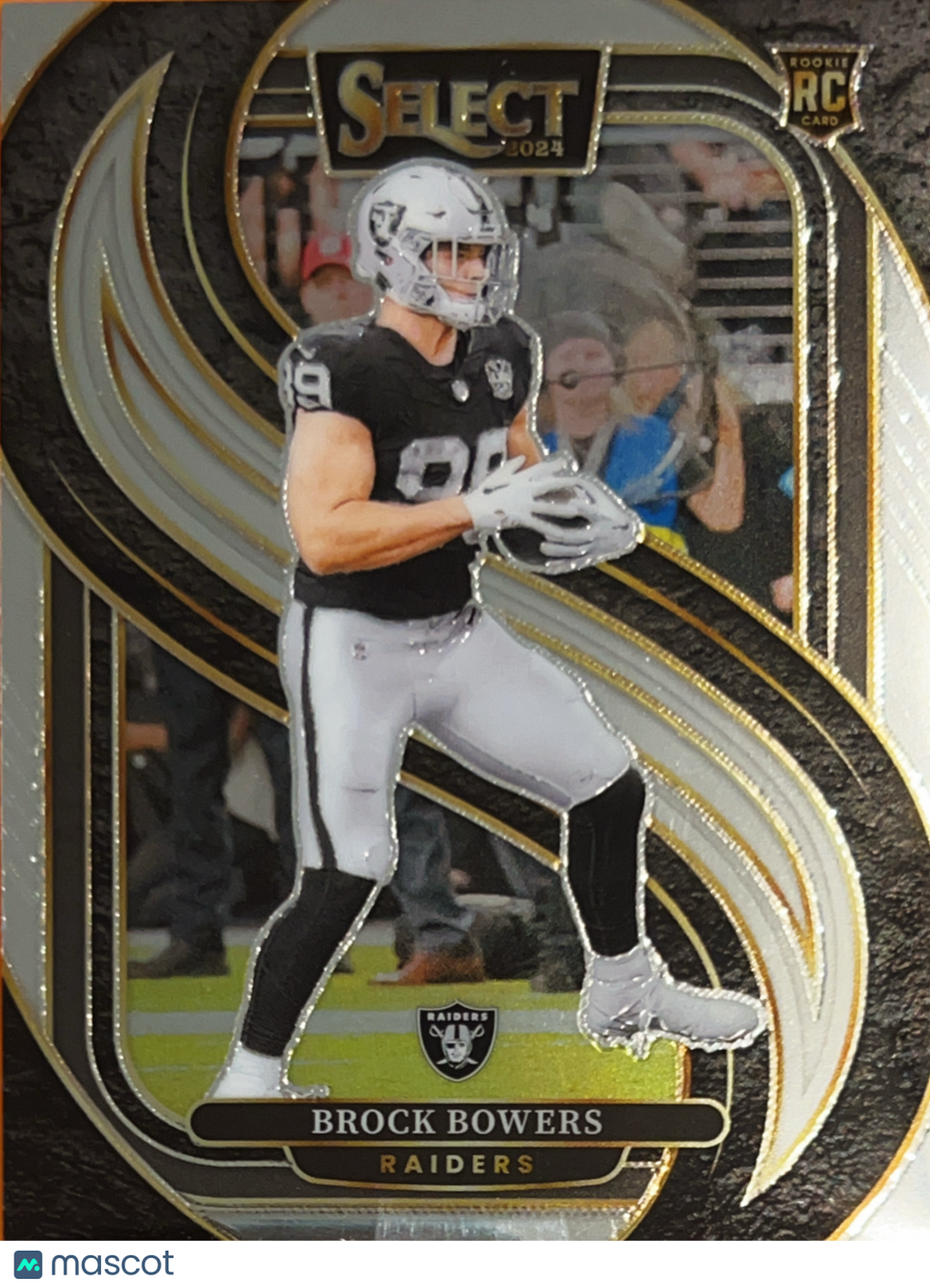 2025 Panini Select Brock Bowers #118 Premier Level RC