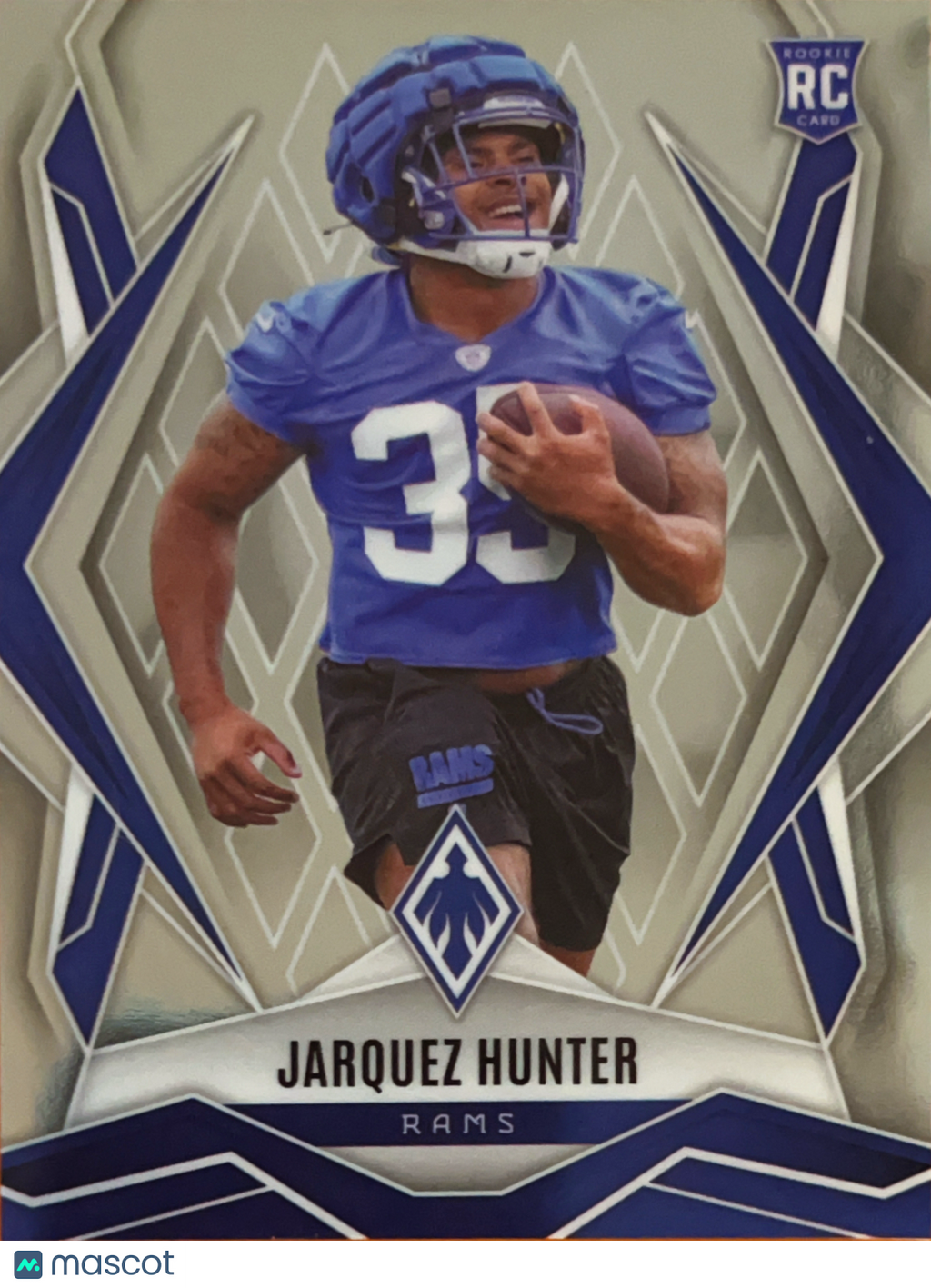 2025 Panini Phoenix Football Jarquez Hunter #232 RC