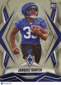 2025 Panini Phoenix Football Jarquez Hunter #232 RC